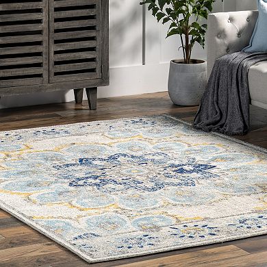 nuLOOM Bodrum Kiyoko Vintage Floral Rug