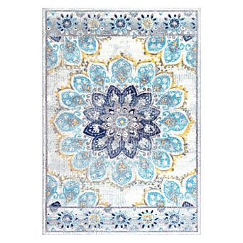 nuLOOM Bodrum Kiyoko Vintage Floral Rug
