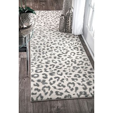 nuLOOM Bodrum Leopard Print Rug