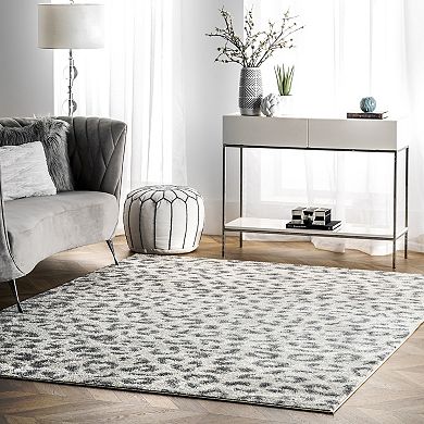 nuLOOM Bodrum Leopard Print Rug