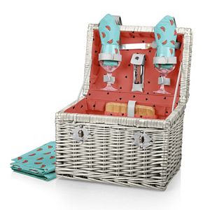 Picnic Time Napa Wine & Cheese Basket