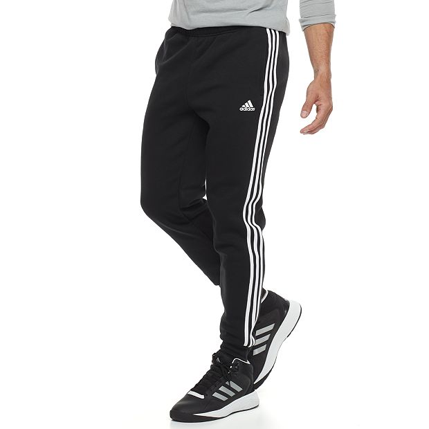 adidas black and white striped pants