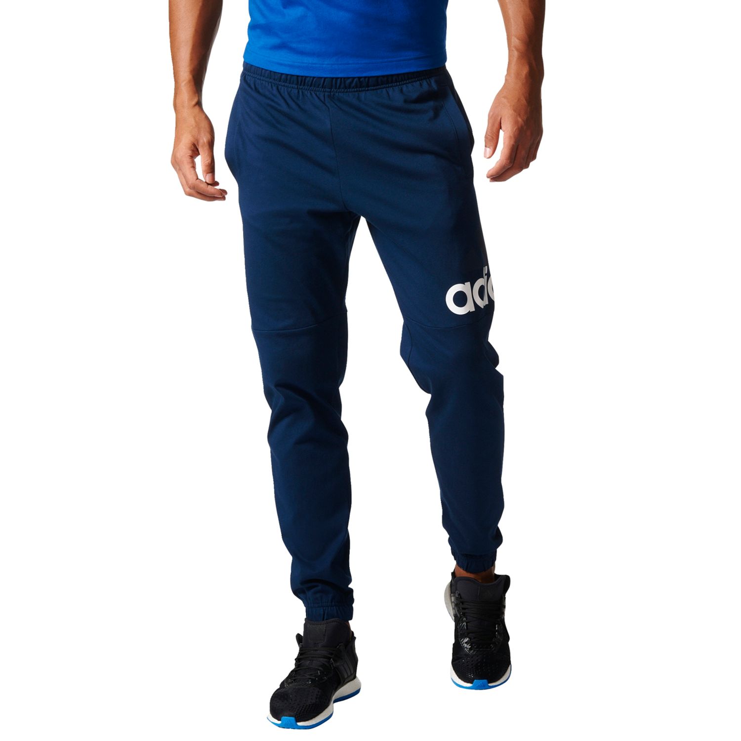 adidas essentials performance logo pants