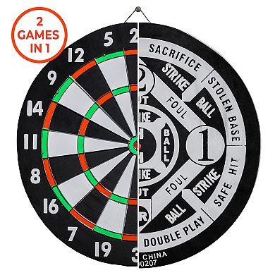 Franklin Sports 17-Inch Paper Dartboard
