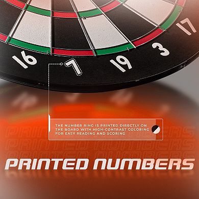 Franklin Sports 17-Inch Paper Dartboard