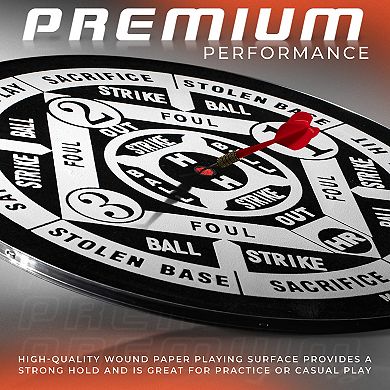 Franklin Sports 17-Inch Paper Dartboard