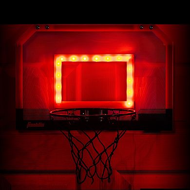 Franklin Sports Light Up Pro Hoops Backboard & Basketball Set