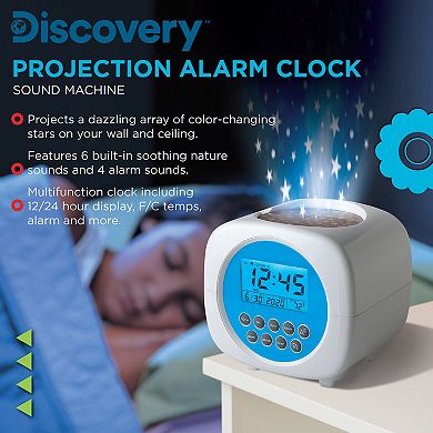 Discovery Projection Alarm Clock