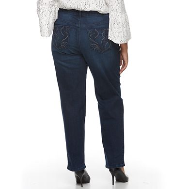Plus Size Gloria Vanderbilt Amanda High-Rise Jeans 