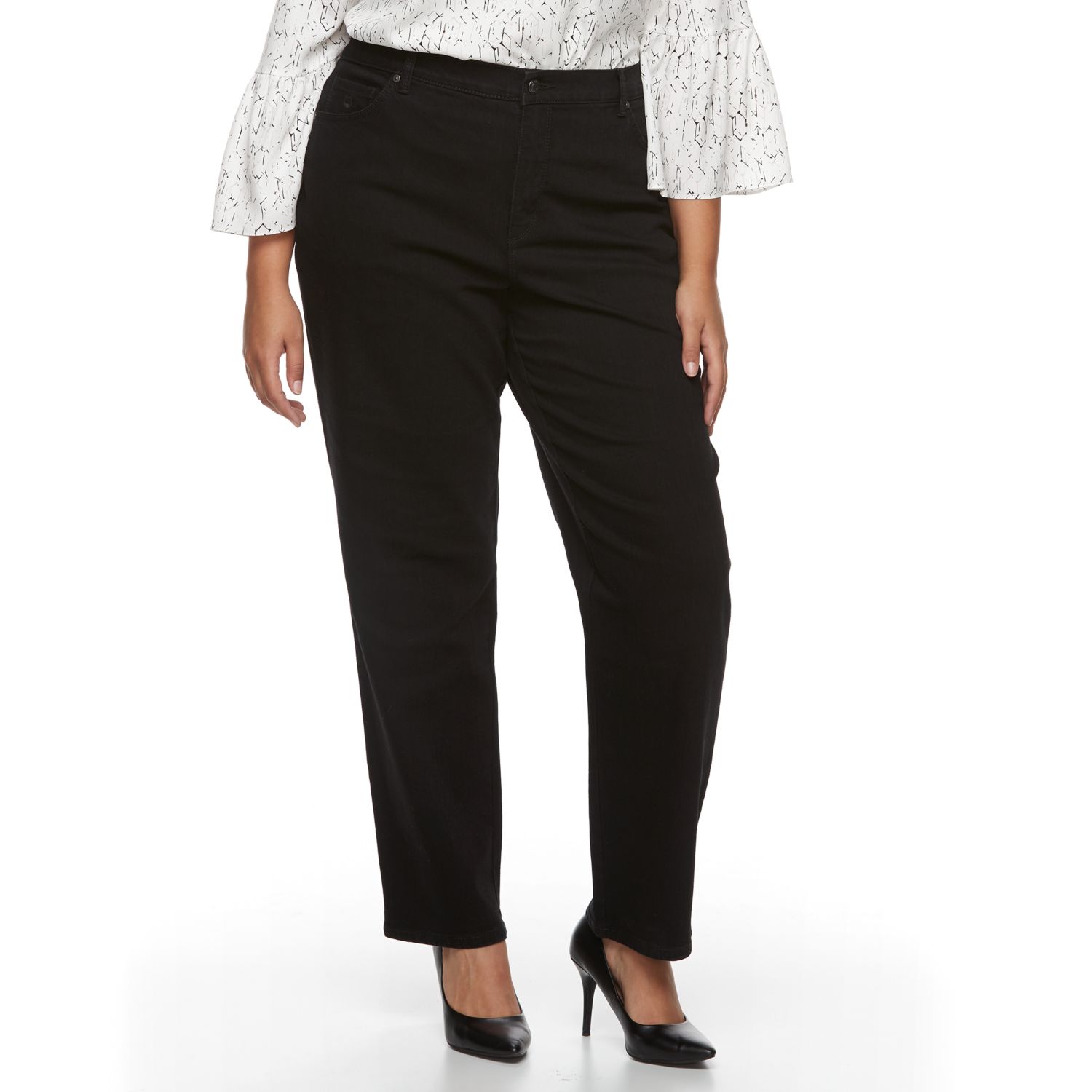 gloria vanderbilt amanda pants plus size