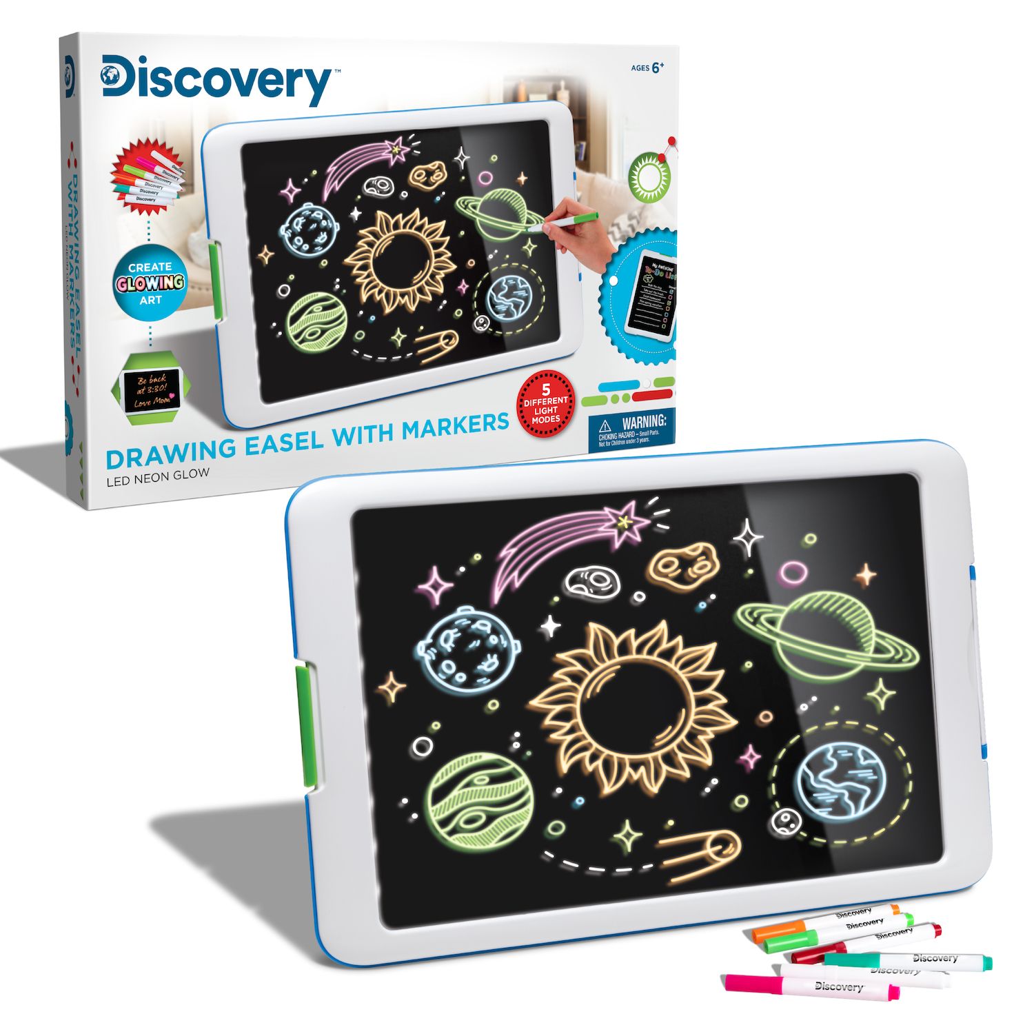 discovery toy drawing light