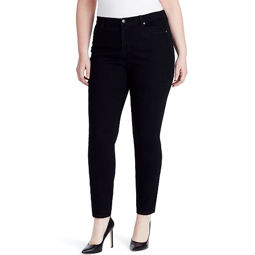Plus Size Gloria Vanderbilt Amanda High-Rise Skinny Jeans