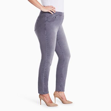 Plus Size Gloria Vanderbilt Avery High-Rise Pull-On Jeans