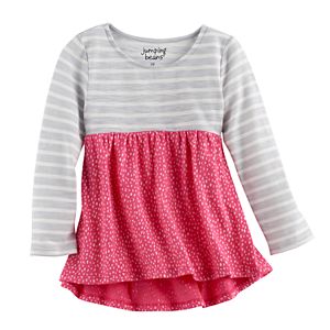 Toddler Girl Jumping Beans® Long Sleeve High-Low Hem Tunic
