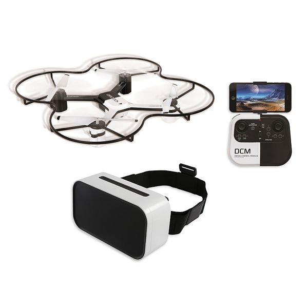 Drone de streaming FPV Sharper Image Platinum Series avec casque VR