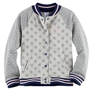 Disney's Minnie Mouse Girls 4-7 Raglan Bomber Jacket by Jumping Beans®
