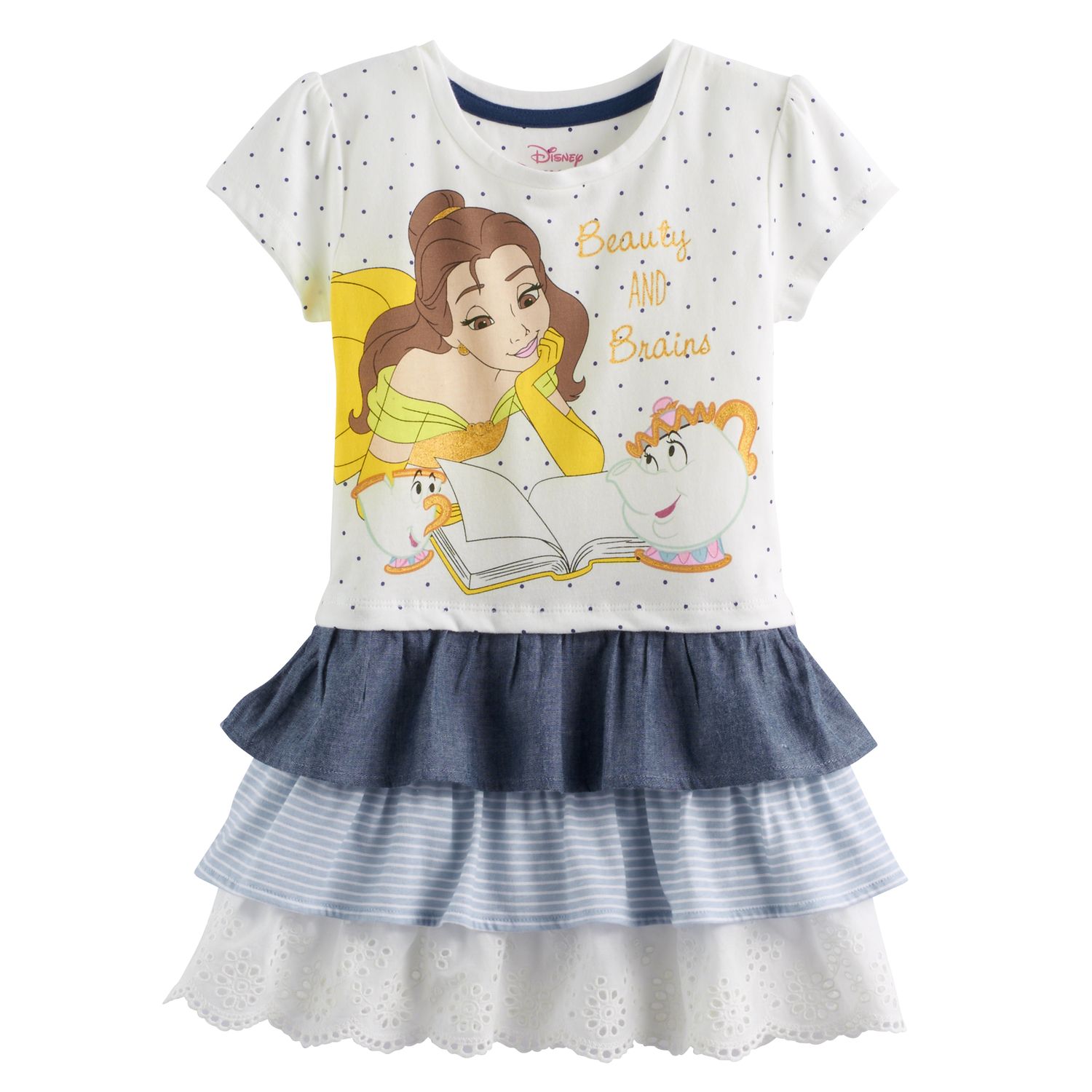 beauty and the beast dress for little girl