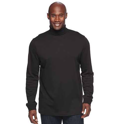 Big & Tall Croft & Barrow® Easy-Care Turtleneck