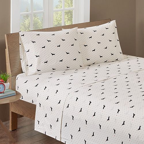Hipstyle Olivia Dachshund Dog Sheet Set