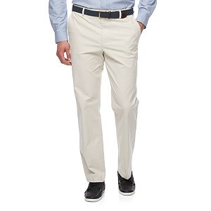Big & Tall Croft & Barrow® Classic-Fit Easy-Care Stretch Flat-Front Khaki Pants