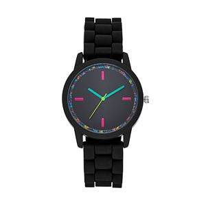 Women's Abstract Rubber Watch