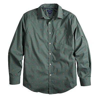 Men's Croft & Barrow® True Comfort Classic-Fit Stretch Button-Down Shirt