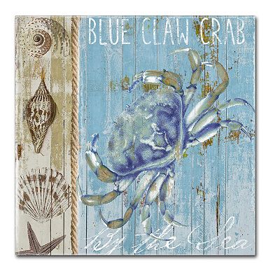 Trademark Fine Art Blue Crab I Canvas Wall Art