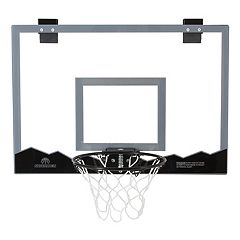 Silverback 23-Inch LED Light-Up Over-the-Door Mini Basketball Hoop Set