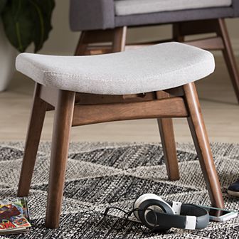 Baxton Studio Mid-Century Modern Stool