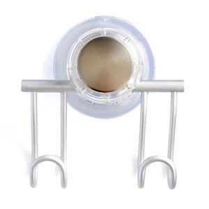 InterDesign Aluminum Suction Cup Bath Hook