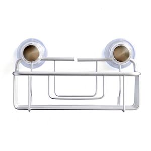 InterDesign Aluminum Suction Cup Bath Basket