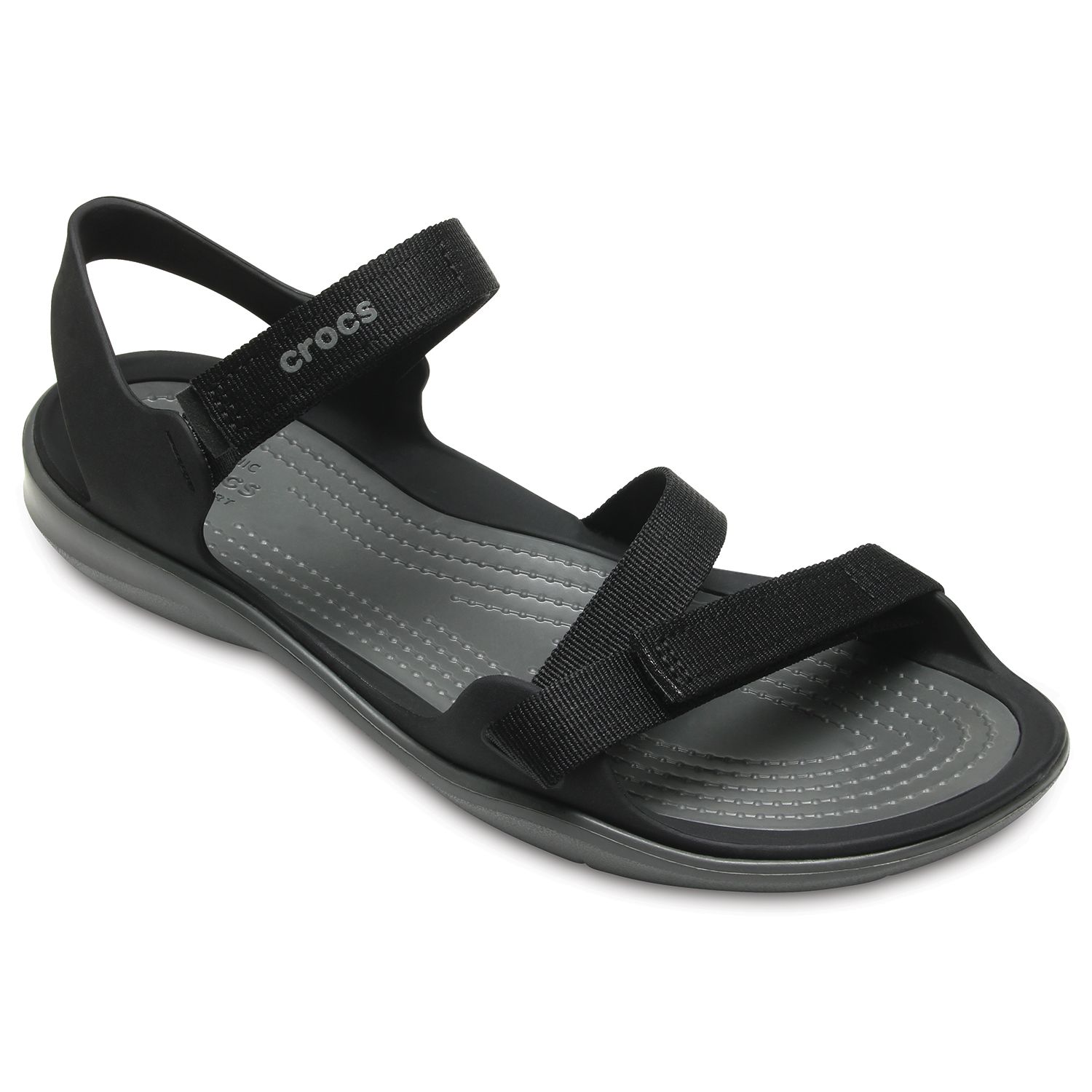 crocs swiftwater webbing flip