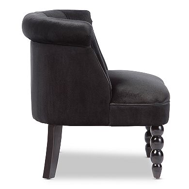 Baxton Studio Flax Tufted Accent Chair 