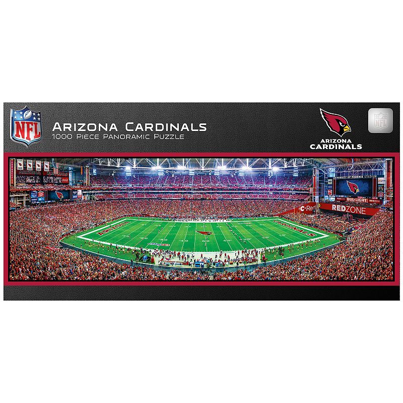 Arizona Cardinals Stadium Panoramic 1000-Piece Puzzle, Multicolor