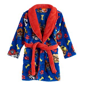 Toddler Boy Paw Patrol Chase, Rubble & Marshall Bath Robe