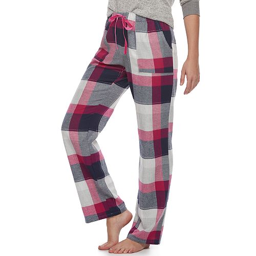 Women's SONOMA Goods for Life® Pajamas: Nordic Nights Flannel Pants