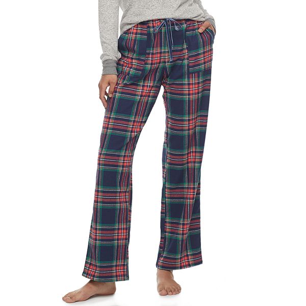 Women's Sonoma Goods For Life® Pajamas: Nordic Nights Flannel Pants