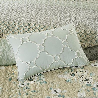 Madison Park 6-piece Felicity Quilt Set with Shams and Decorative Pillows