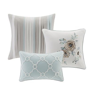 Madison Park 6-piece Felicity Quilt Set with Shams and Decorative Pillows