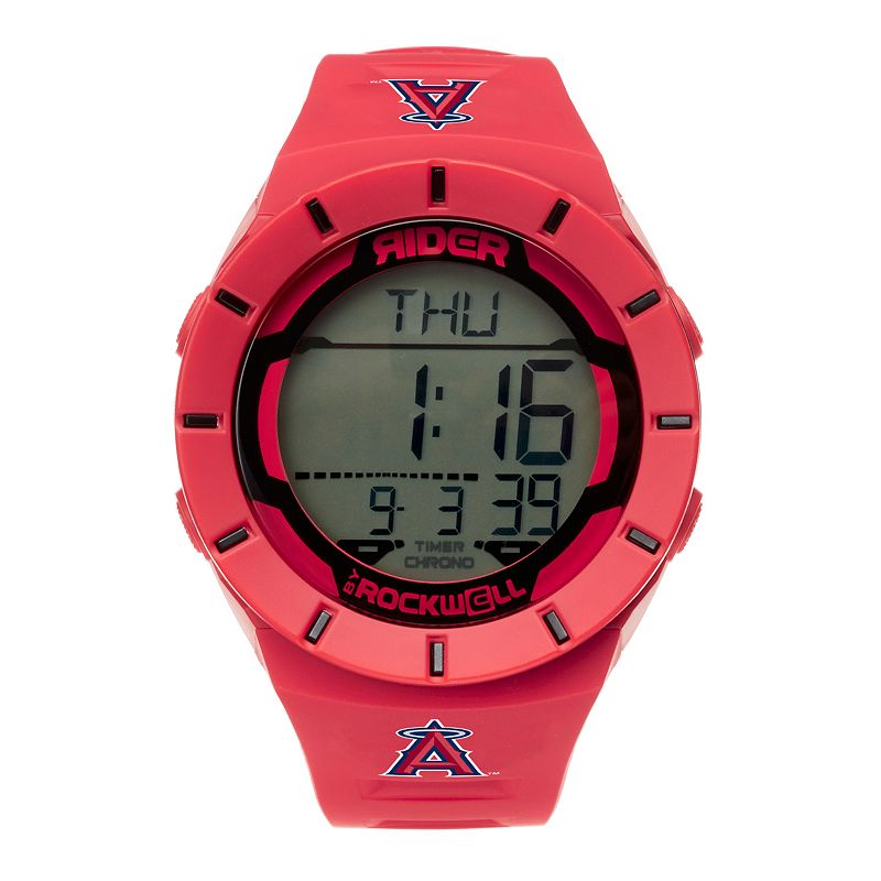 Men's Rockwell Los Angeles Angels of Anaheim Coliseum Digital Watch, Red
