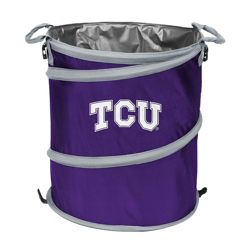 39307601 Logo Brands TCU Horned Frogs Collapsible 3-in-1 Tr sku 39307601