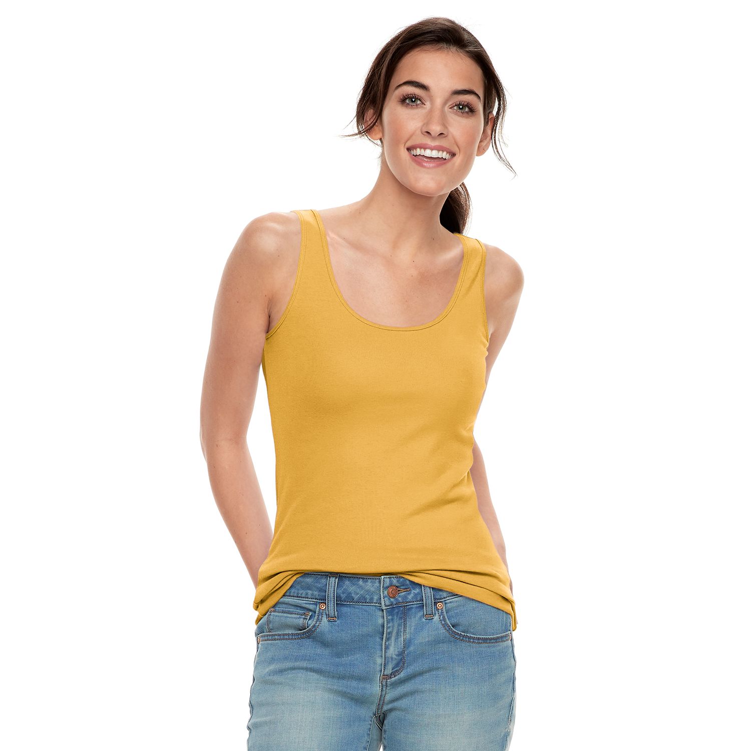 Womens Yellow Tops, Clothing | Kohl's