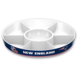 New England Patriots NFL Divided Party Platter