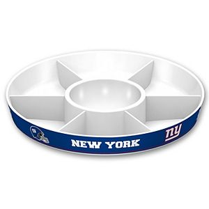 New York Giants NFL Divided Party Platter