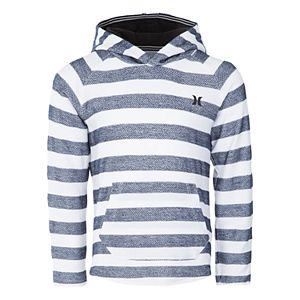Boys 4-7 Hurley Herringbone Striped Pullover Hoodie
