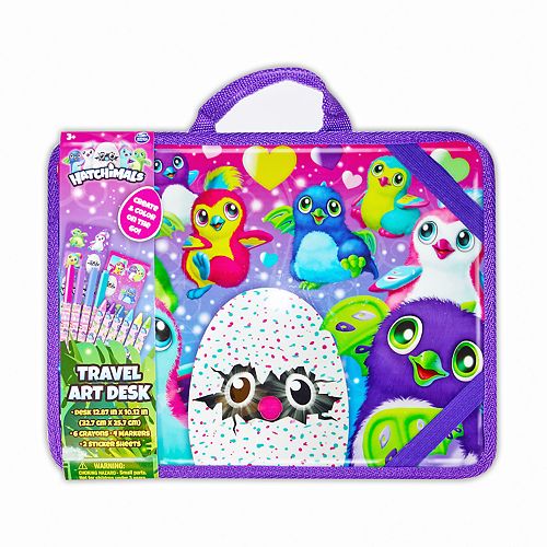 Hatchimals Travel Art Desk By Innovative Designs