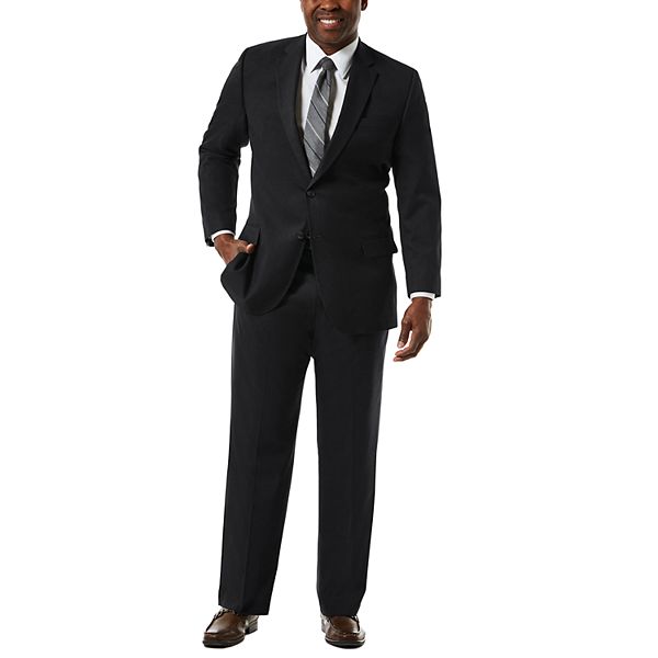 Big & Tall J.M. Haggar® Premium Classic-Fit Sharkskin Stretch Suit Jacket