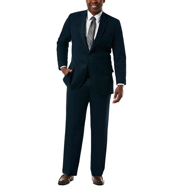 Big & Tall J.M. Haggar Dress Pant - Sharkskin