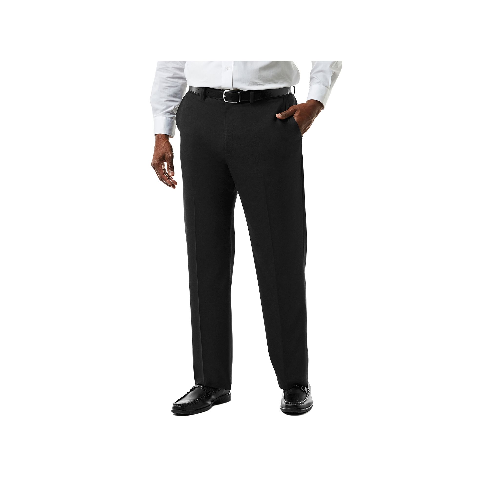 Big & Tall J.M. Haggar Premium Classic-Fit Sharkskin Stretch Flat-Front Sui