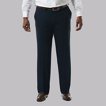 Big & Tall J.M. Haggar Premium Classic-Fit Sharkskin Stretch Flat-Front Suit Pants